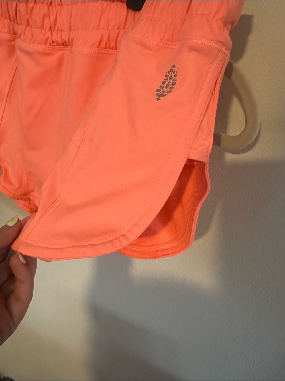 FP Movement Coral Peach Athletic Running Shorts - medium - Picture 4 of 8